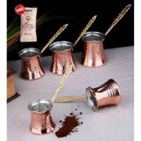 ราคา หม้อต้มกาแฟทองแดงจากตุรกี Turkish copper pot Cezve (20634862682)