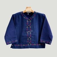 ราคา เสื้อผ้าฝ้าย ผู้หญิงกาสะลองม่อฮ่อม แขนสามส่วน งานปักมือสไตท์ลานนา ทรงตรงสวยสวมใส่ง่าย ใส่ทำงานสบายๆ งานเย็บประณีตแน่นอน (21393801743)