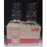 ราคา แก้วเบียร์ LEO ขนาด 420 ml ราคายกกล่อง 6 ใบ (20619614636)