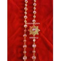 ราคา สังวาลย์ ทับทิม ลงยา รอบเส้น งานสวย หรู ละเอียด พลอยสังเคราะห์ เครื่องประดับชุดไทย สินค้าพร้อมส่ง (18609371940)