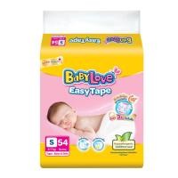 ราคา เบบี้เลิฟ อีซี่เทป ไซด์ S 54 ชิ้น (20985564680)