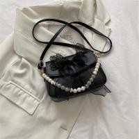 ราคา กระเป๋าผู้หญิงใบเล็กติดโบว์น่ารักกระเป๋าทรงสี่เหลี่ยมใบเล็กแฟชั่นสไตล์เกาหลีแบบใหม่ปี2022กระเป๋าสะพายข้างติดไข่มุกนิชแบรนด์ (20151140077)