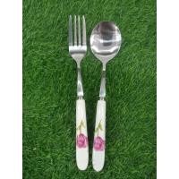 ราคา ช้อนส้อม ช้อนส้อมเกาหลี ช้อนส้อมด้ามการ์ตูน ช้อนส้อมด้ามลาย ช้อนส้อมสแตนเลส ขายยกแพ็ค มี 6คู่ หลายสี (19749311848)