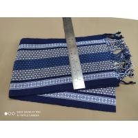 ราคา สไบผ้าฝ้ายย้อมครามแท้ยาว 2 เมตร มีหลายลาย (21421873506)