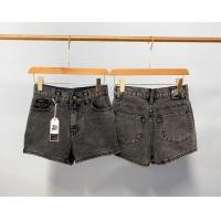 ราคา กางเกงยีนส์ขาสั้นเอวสูง เกงยีนส์ขาสั้นสีขาวผ้าไม่ยืดนะคะ (17807095423)