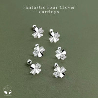 ราคา MNL Fantastic Four Clover สร้อยข้อมือ ใบโคลเวอร์ 4 แฉก สร้อยข้อมือเงินแท้ กำไลข้อมือ สร้อยข้อมือแฟชั่น สร้อยข้อมือผู้หญิง มินิมอล (21348235244)