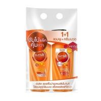 ราคา Sunsilk ซัลซิล แชมพู ขนาด 350 มล ครีมนวด ขนาด 350 มล (21258166431)