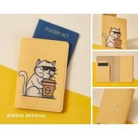 ราคา B6605 กระเป๋าใส่พาสปอร์ต เคสพาสปอร์ต ซองใส่ Passport ลายแมว (19358838867)