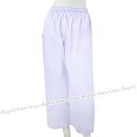 ราคา 1PLEAT ชุดขาว เสื้อ กางเกง ยี่ห้อรัตนาภรณ์ เสื้อกุยเฮง ชุดขาวปฏิบัติธรรม ชุดปฏิบัติธรรม ชุดขาว ชุดถือศีล ชุดขาวเสื้อกางเกง Meditation set (21473283527)