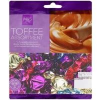 ราคา MarksSpencer toffee caramel assortment ทอฟฟี่คาราเมล ไส้ครีมลาเต้ ไส้ครีมชอคโกแลต (9088567047)