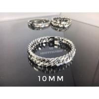 ราคา S 220 ขายถูก สร้อยข้อมือสแตนเลสแท้ ขนาด8mm10mm12mm สร้อยข้อมือสแตนเลส เลสข้อมือ สแตนเลส316L งานเกรดพรีเมี่ยมตะขอเข้ารูป (17125021670)