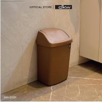 ราคา 3 15 DKW HH 208P ถังขยะฝาสวิง 9 ลิตร มีหลายสี ถังขยะอึดถึกทน Swing bin 9L (21350483868)