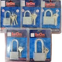 ราคา กุญแจเหล็ก ISON NO 877 CP ขนาด 40 มม 50 มม งวงสั้นงวงยาว (9931773091)
