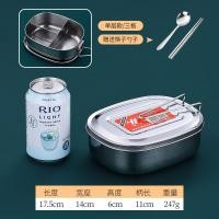ราคา กล่องอาหารสแตนเลสเพิ่มความหนาทรงสี่เหลี่ยมผืนผ้าพร้อมฝาปิดกล่องอาหารกลางวันสำหรับโรงอาหารของนักเรียนและผู้ใหญ่กล่องอาหารกลางวันแบบโบราณสำหรับนึ่งข้าวกล่องอาหาร (21144827397)