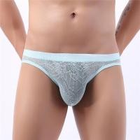 ราคา กางเกงในทรงสามเหลี่ยมเป้านูนผ้าตาข่ายซีทรูบางเฉียบเซ็กซี่กางเกงในลูกไม้สำหรับผู้ชายกางเกงในระบายอากาศดีแบบตาข่ายยั่วยวนลึกลับ (14168503891)