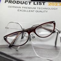 ราคา แว่นตา แว่นสายตายาว แว่นอ่านหนังสือ แว่นตาผู้หญิง แว่นทรงแคทอาย รุ่น QP 734 สามารถเปลี่ยนเลนส์ได้ มีหลายสี ทรงแคทอาย (19764946661)