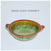 ราคา Baansuanceramic ถ้วยมีหู ถ้วยเซรามิค ถ้วยไข่กะทะ ถ้วยข้าวต้ม สไตล์ญี่ปุ่น (2650388576)