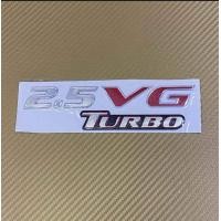 ราคา BSD โลโก้ 2 5 VG TURBO งานเรซิ่น ตัวอักษรแยก ติดท้าย TRITON ราคาต่อ 1ชิ้น (17447849009)