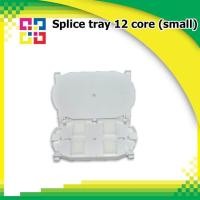 ราคา ถาดเก็บจุดเชื่อมสายไฟเบอร์ Splice tray 12 core small 135x77x12mm BISMON (844100673)