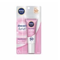 ราคา กันแดดผิวหน้า นีเวีย เซรั่ม Nivea Sun Aura face C E Oil control Spf 50 PA 15มล (21417694775)