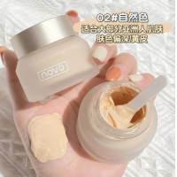 ราคา Novo รองพื้นเนื้อแมท บางเบา ปกปิดเนียน เกลี่ยง่าย คุมมันได้ดี 30g (21405034028)