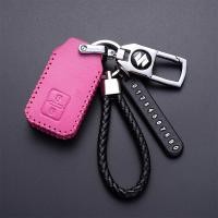 ราคา For SUZUKI XL7 AND ERTIGA GLX Leather Key Case Cover Remote Key Fob Shell Keychain Accessories (21239221211)