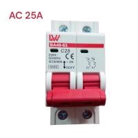 ราคา เบรกเกอร์ AC 2p 25A เมนเบรกเกอร์ เซอร์กิตเบรกเกอร์ สำหรับไฟบ้านงานไฟฟ้ากระแสสลับ 220V พร้อมส่ง (17246481203)