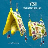 ราคา ที่นอนนกเล็ก กระโจมที่นอนนกขนาดเล็ก เต็นท์นอนนก อุปกรณ์สำหรับนกแก้วขนาดเล็ก ที่นอนนก คอนยืนนกธรรมชาติ (21407878061)