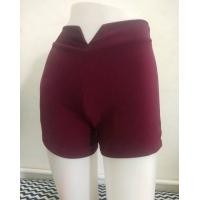 ราคา กางเกงขาสั้นผู้หญิง รุ่นขอบเอววีซิปหลัง ผ้าฮานาโกะ S 5XL (6321930586)