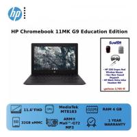 ราคา HP Chromebook 11MK G9 Education Edition 11 6 MediaTek MT8183 RAM 4GB 4266 MHz 32GB eMMC 1 34Kg Chrome OS ประกัน1ปี (19419091340)