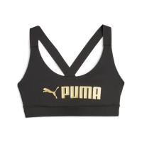 ราคา PUMA TRAINING บราออกกำลัง Fit Mid Impact Training สีดำ APP 52219256 (21482191180)