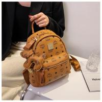 ราคา กระเป๋ากระเป๋าเป้มินิแฟชั่นแบบใหม่ปี2023กระเป๋าสะพายข้างแบบดูแพงกระเป๋าเป้สะพายหลังพิมพ์ลายแฟชั่นสะพายไหล่สไตล์ตะวันตกแมทช์ลุคง่าย (19914297262)