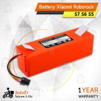 ราคา แบตเตอรี่ เครื่องดูดฝุ่น Xiaomi Roborock S7 S6 S5 Battery Li ion 14 4V 5200mAh 74 8Wh Battery หุ่นยนต์ดูดฝุ่น Xiaomi Robot Vacuum XJT 2P4S 5200 (20422766942)