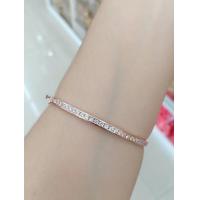 ราคา กำไลแฟชั่น เพชรสวิชเกรดA มี2 แบบ เพชรหุ้มทอง24k และหุ้มนาค24k ใส่ทำงาน ใส่เล่นน่ารัก (16158341159)