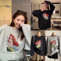 ราคา NEW MERMAID SWEATER 470 ฟรีส่ง เสื้อสเวทเตอร์สกรีนลายเมอร์เมด น่ารักมากกกก งานสวย ผ้าดีสุดๆ แนะนำเลยค่ะ ห้ามพลาดน้า งานป้ายWG WE (20932242025)