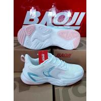 ราคา รองเท้าผ้าใบผู้หญิง รุ่น BJW 900 สีขาว ชมพู งานดีมาก สวยมาใหม่ ใส่นุ่ม เบา สบายเท้า (21391106379)