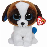 ราคา TY ตุ๊กตา ทีวาย DUKE brown white dog reg (16373988126)