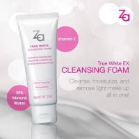 ราคา Za true white cleansing foam 100g (21468079799)