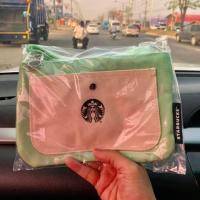 ราคา กระเป๋า Starbucks Mini Crossbody Bag กระเป๋าสตาร์บัคส์ กระเป๋าผ้าแคนวาส ของแท้ (21475662079)