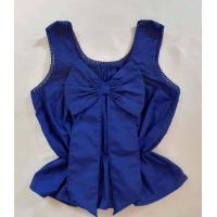 ราคา เสื้อคอกระเช้าแฟชั่นคนโต เสื้อคอกระเช้าติดโบว์ (2225882041)