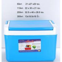 ราคา กระติกสี่เหลี่ยม กระติกน้ำแข็ง ตราเด็นกิ ขนาด 5 11 20ลิตร (12185567247)