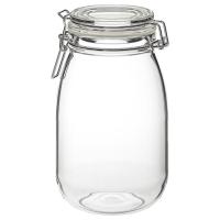 ราคา โหล ikea โถมีฝาปิด แก้วใส KORKEN คอร์เก้น (21288864144)