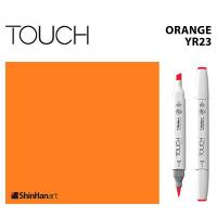 ราคา TOUCH TWIN BRUSH MARKER YR23 ORANGE มาร์คเกอร์หัวพู่กัน หัวตัดขนาดกลาง รหัส YR23 ORANGE แบรนด์ TOUCH จากประเทศเกาหลี (7985756533)