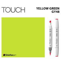 ราคา TOUCH TWIN BRUSH MARKER GY48 YELLOW GREEN มาร์คเกอร์หัวพู่กัน หัวตัดขนาดกลาง รหัส GY48 YELLOW GREEN แบรนด์ TOUCH จากประเทศเกาหลี (8023311904)