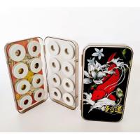 ราคา กล่องม้วนโรล กล่องเก็บสายหน้าชิงหลิว กล่องชิงหลิว ลายปลาคราฟ แบบ16ม้วนโรล กล่องเก็บปลายสาย (16712944060)