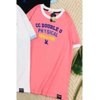 ราคา พร้อมส่ง เสื้อยืดซีซีดับเบิ้ลโอ cc double o งานปัก ดีเทลแขนและคอปก ผ้าคอตตอล (15319457255)