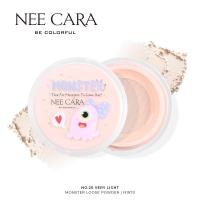 ราคา N1970 NEE CARA MONSTER LOOSE POWDER นีคาร่า แป้งฝุ่น เนื้อใยไหม เนียนละเอียด ติดทน นานทั้งวัน (16464602429)