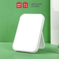 ราคา MINISO กระจก กระจกแต่งหน้า กระจกตั้งโต๊ะ ทรงสี่เหลี่ยม Simple Rectangle Table Mirror (11511906204)
