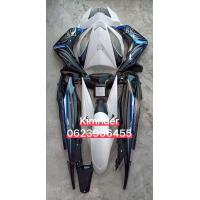 ราคา ชุดสี เฟรม Yamaha spark 135 สปาร์ค 135 ครบชุด 11 ชิ้น รถปี 2008 งาน abs พ่นนสีและติดสติกเกอร์ลายตามรูป (7828040980)