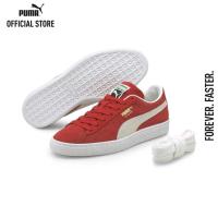 ราคา PUMA SPORT CLASSICS รองเท้ากีฬา Suede Classic XXI Trainers สีแดง FTW 37491502 (16342135777)